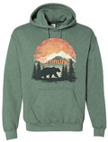 Wyoming MTN bear Hoodie