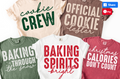 Christmas Baking, choose your favorite DTF Transfer