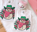 Western Snowman DTF Transfer