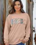 DOG MOM Faux embrodiery  DTF Transfer