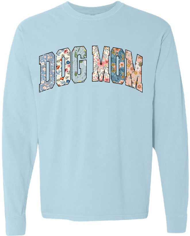DOG MOM Faux embrodiery  DTF Transfer