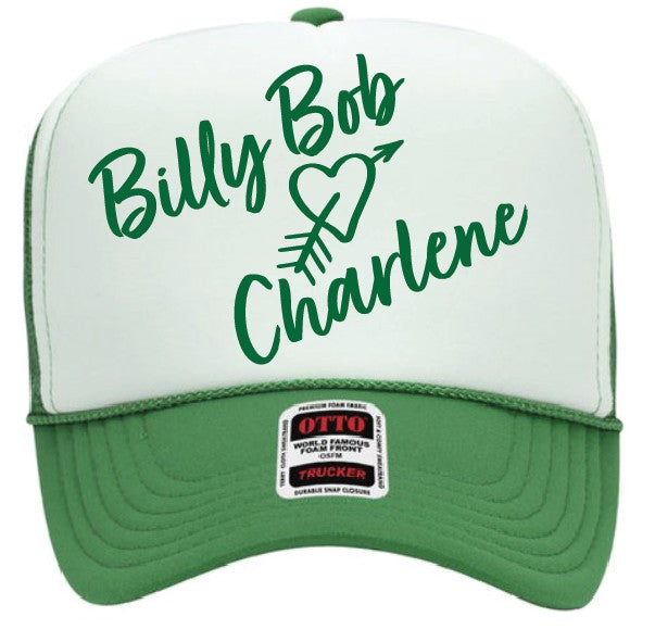 Billy Bob Love Charlene Trucker Hat