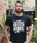 I love one women and several guns DTF Transfer