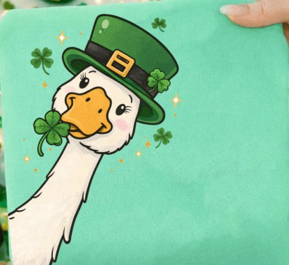 Silly St. Patricks Goose DTF Transfer