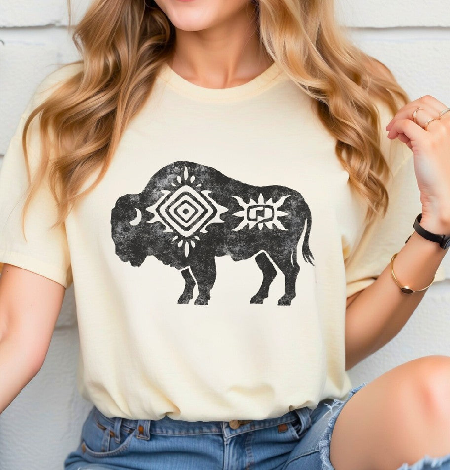 Aztec Buffalo DTF Transfer