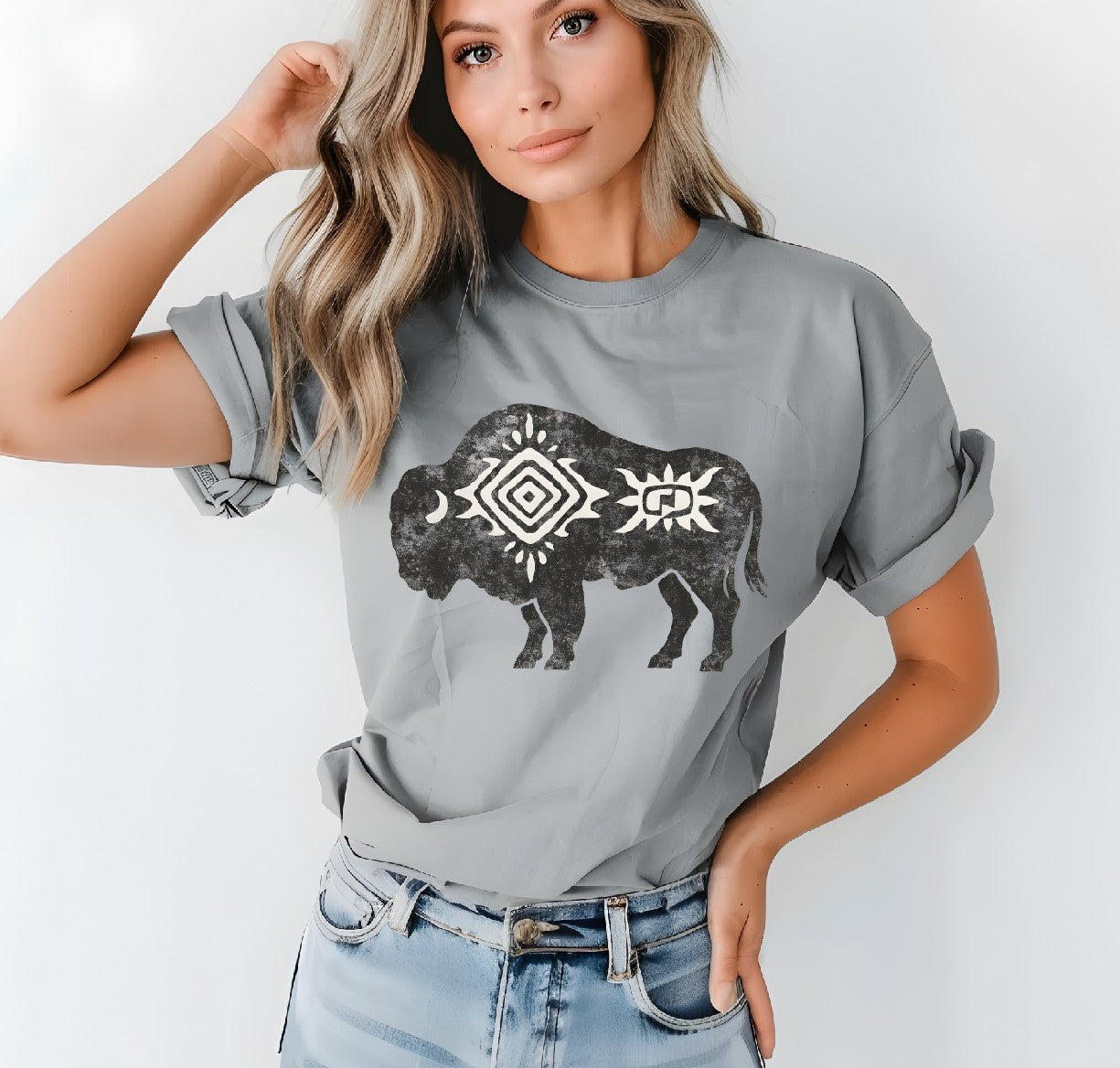 Aztec Buffalo DTF Transfer