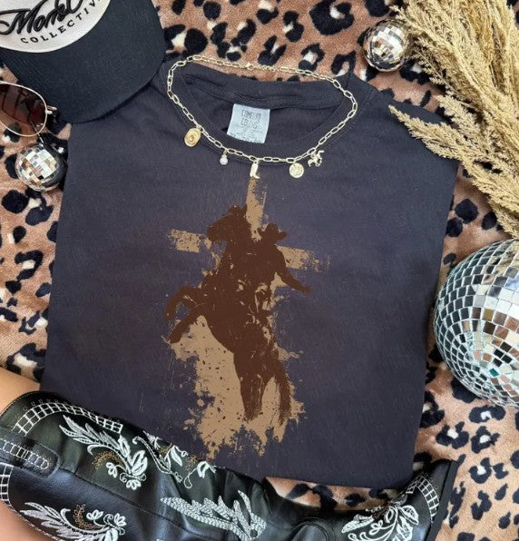 Cowboy Cross DTF Transfer