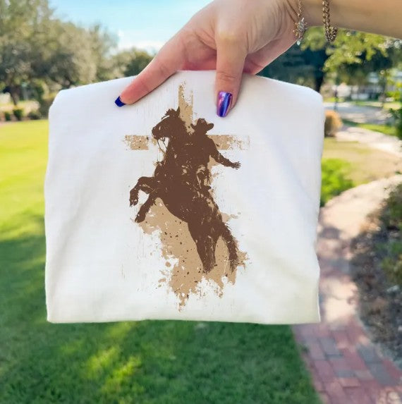 Cowboy Cross DTF Transfer