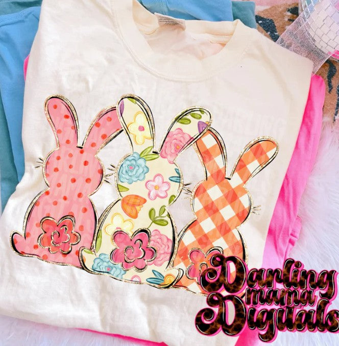 Bunnies DTF Transfer