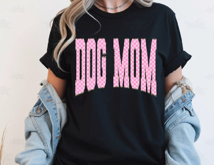 DOG MOM choose from 3 DTF Transfers