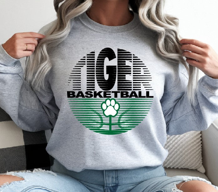 Tiger Basketball Hoodie choose style and color