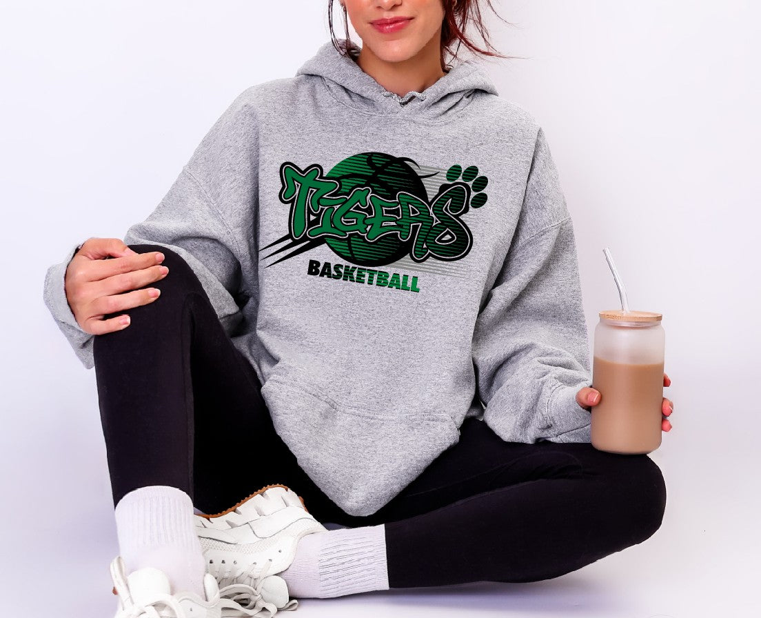 Tiger Basketball Hoodie