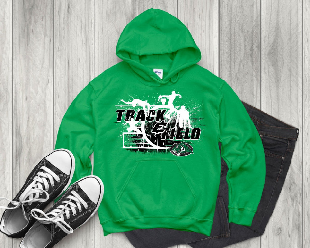 Tiger Track and Field 2 Hoodie or T-Shirt