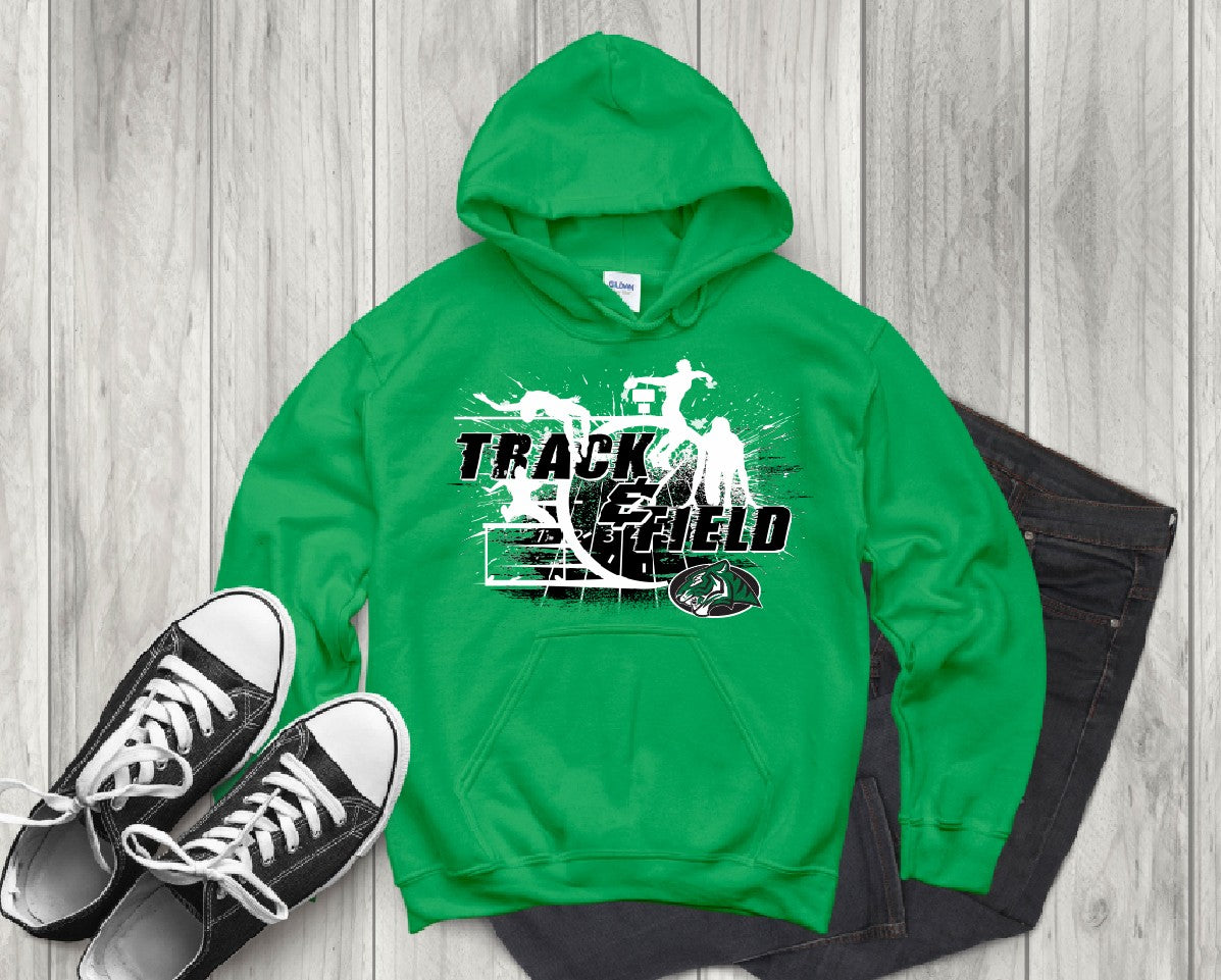 Tiger Track and Field 2 Hoodie or T-Shirt