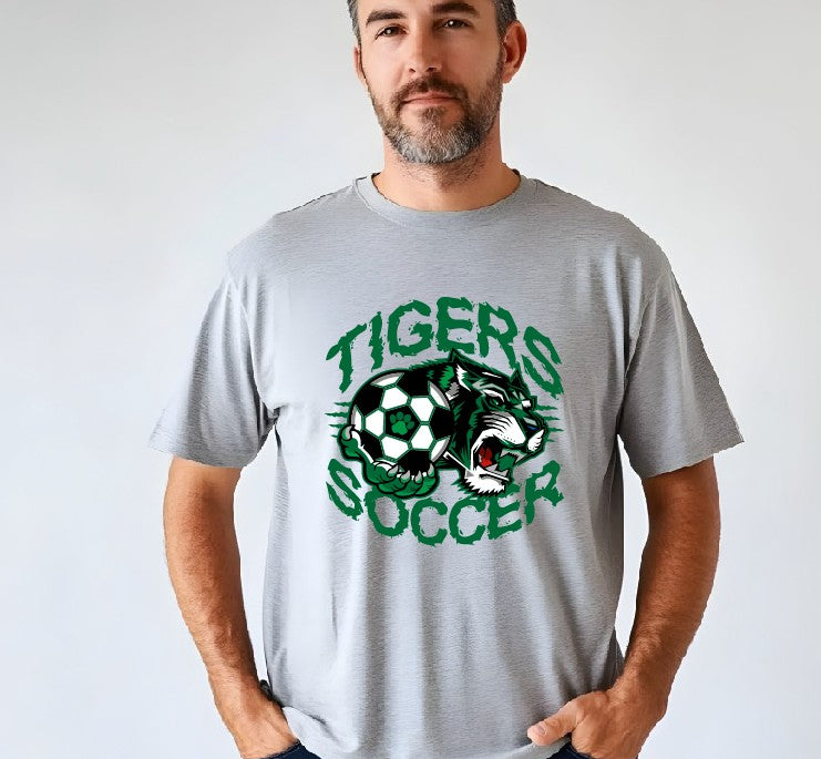 Tiger Soccer3 Hoodie or T-Shirt