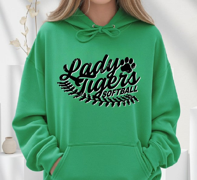 Lady Tiger's Softball T-shirt or Hoodie