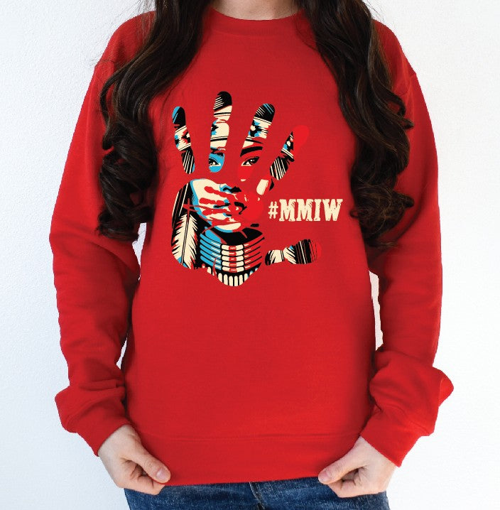 MMIW Red T-shirts or Crewneck