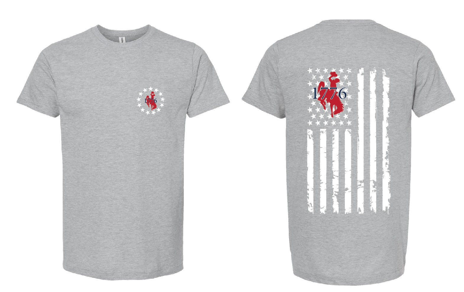 Wyoming 1776 Flag T-Shirt