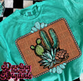 Western Cactus Comfort Colors T-Shirt