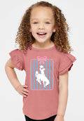 Girl Youth Bow Frame T-shirt