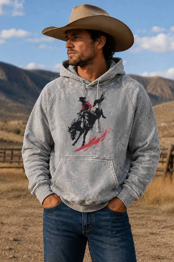 Bucking T-Shirt or Hoodie