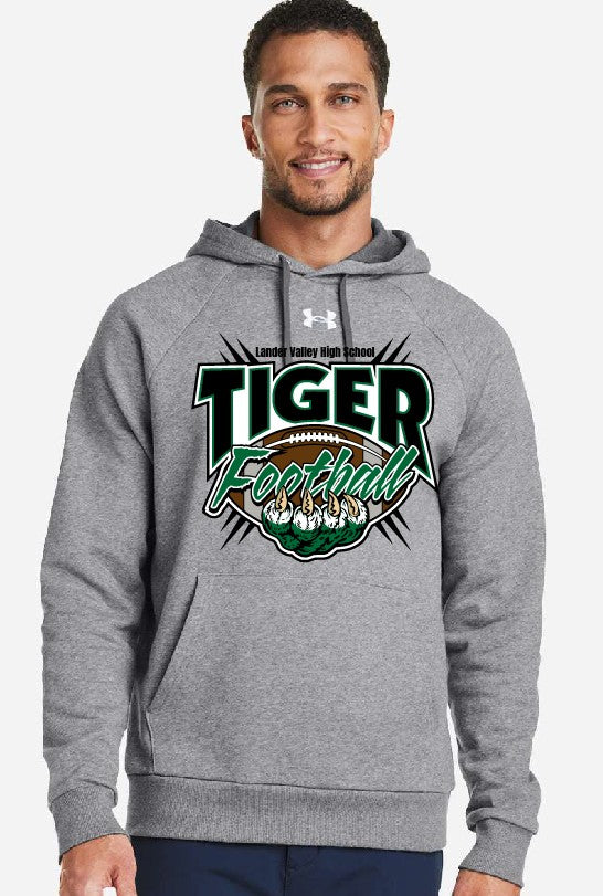 Lander Valley Tiger Football choose your brand of Hoodie