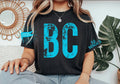 Distressed Game Comfort Colors Shirt pick your local schools