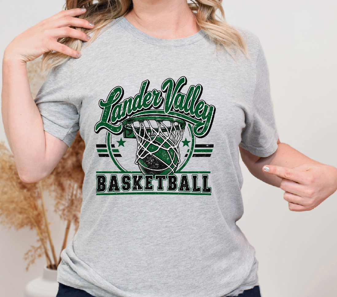 Lander Valley Basketball Hoodie or T-Shirt