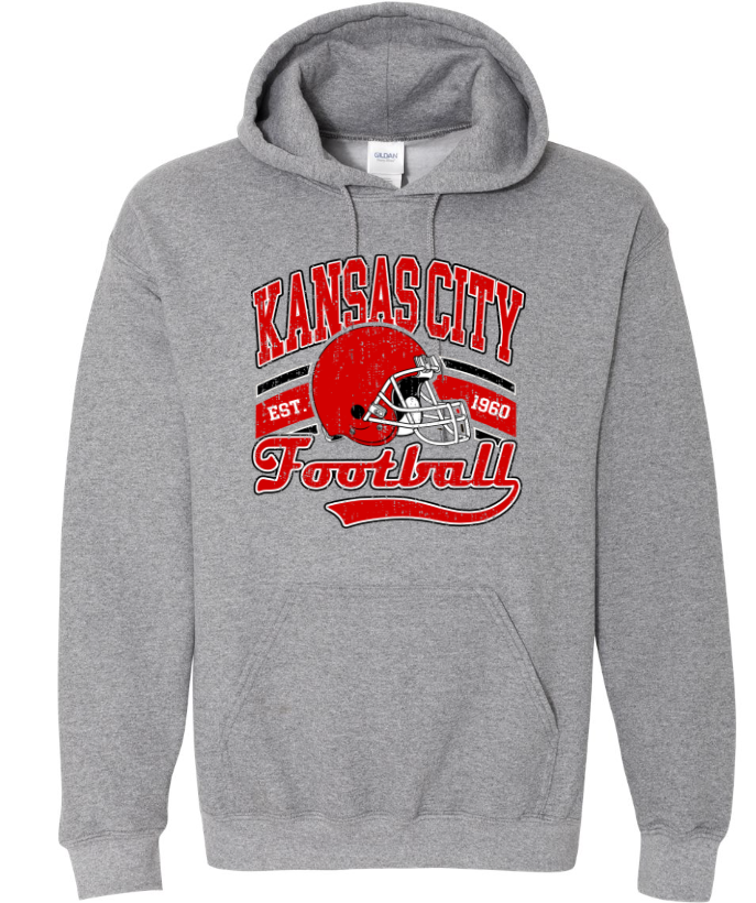 Kansas City Football simple line DTF Transfer