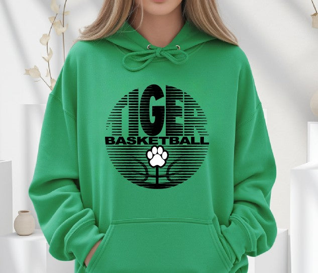 Tiger Basketball Hoodie choose style and color