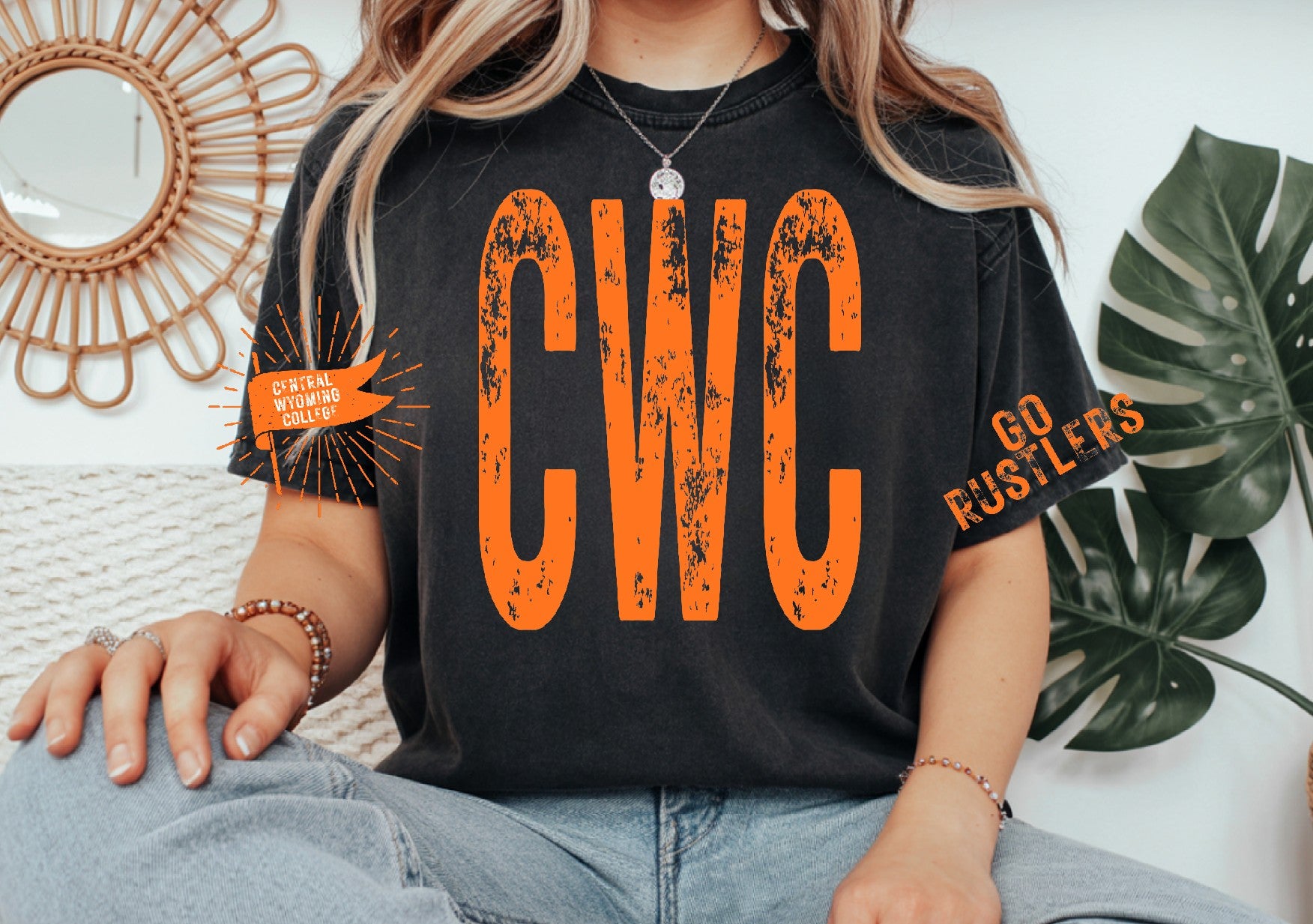 Distressed Game Comfort Colors Shirt pick your local schools