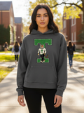 Distressed School Mascot Hoodie