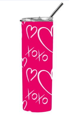 V7 Pink and white sublimation Transfer