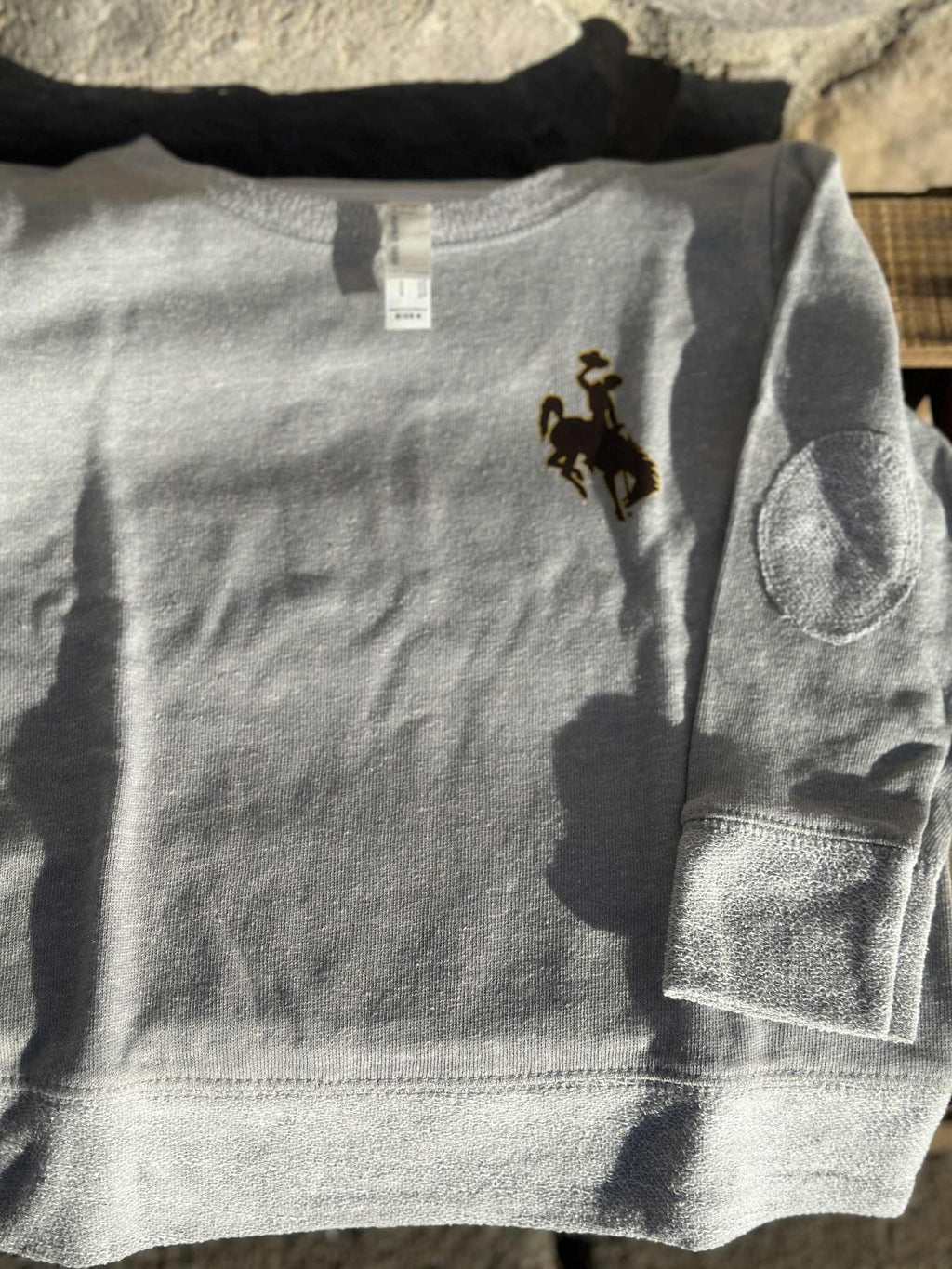 Youth size 4 Wyoming Cowboys Crewneck