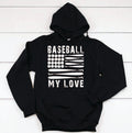Baseball is my LOVE DTF print-Burning Presses