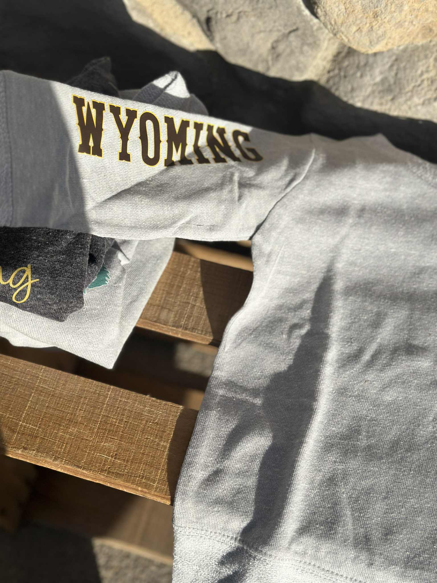 Youth size 4 Wyoming Cowboys Crewneck
