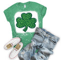 St. Patricks Day leopard Clover DTF Print-Burning Presses