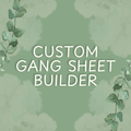 Custom Gang Sheet Builder