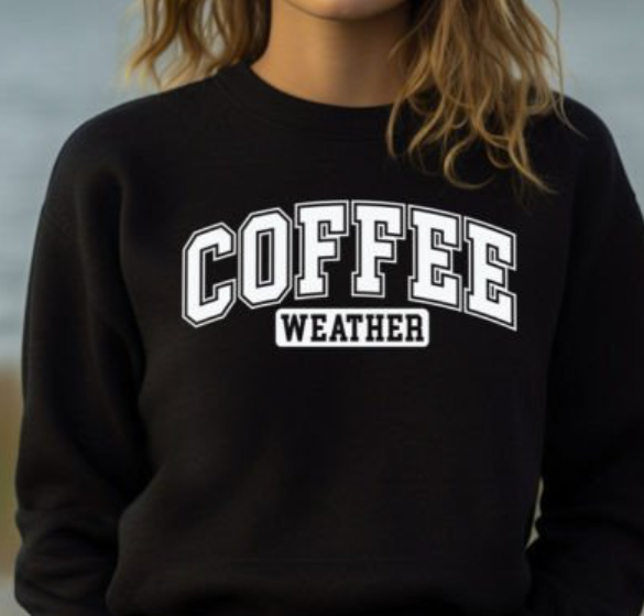COFFEE weather DTF transfers