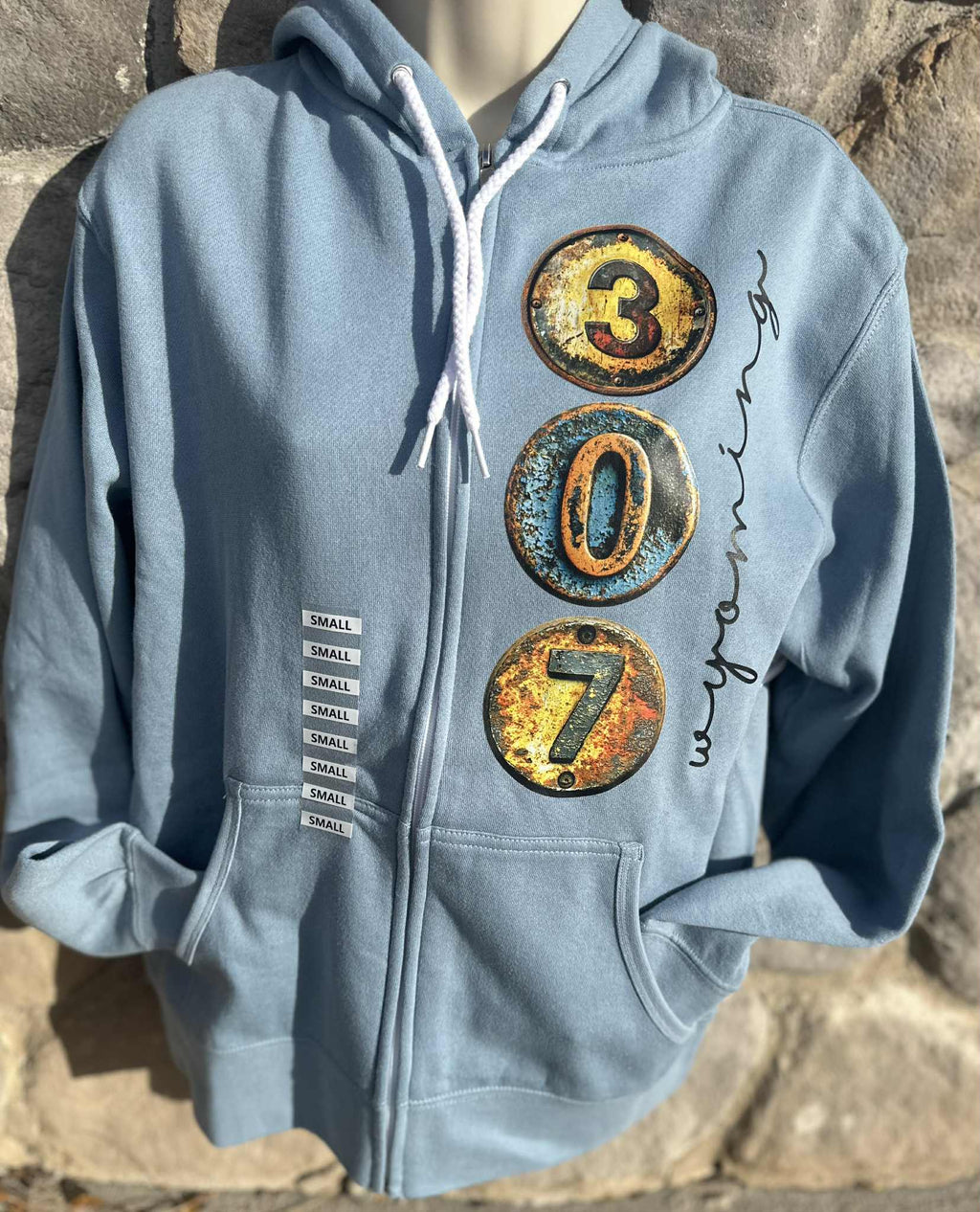 307 Wyoming Crewneck or Zip Up Hoodie