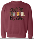 1383 Grateful Thankful Blessed DTF/Sublimation Transfer