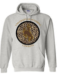 University of Wyoming Cowboys Leopard Hoodie-Burning Presses
