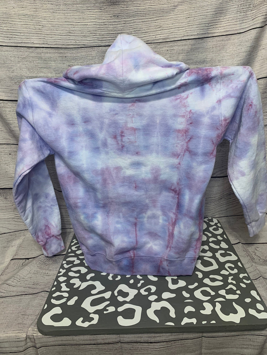 Wyoming Hoodie in purple-Burning Presses