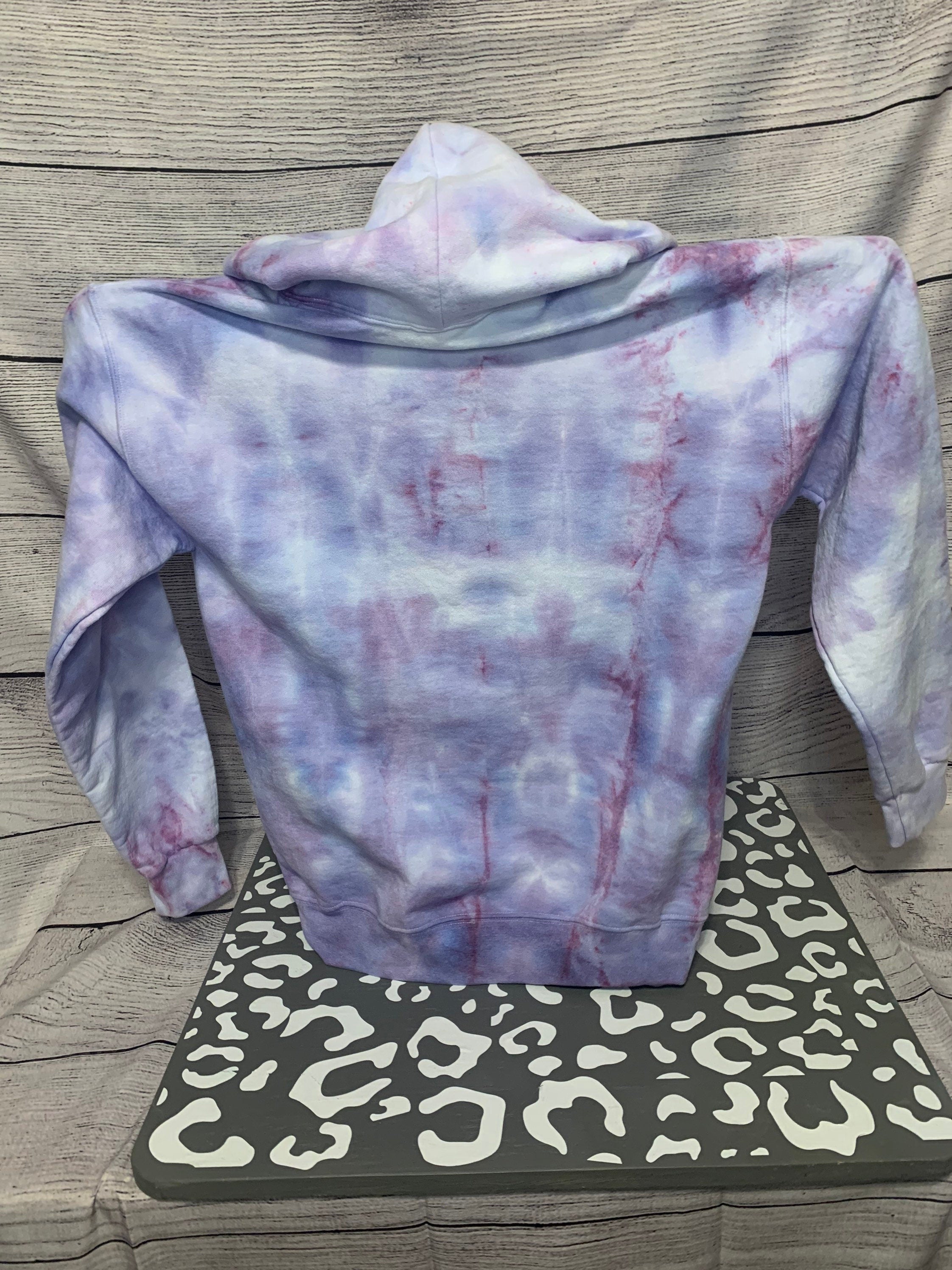 Wyoming Hoodie in purple-Burning Presses