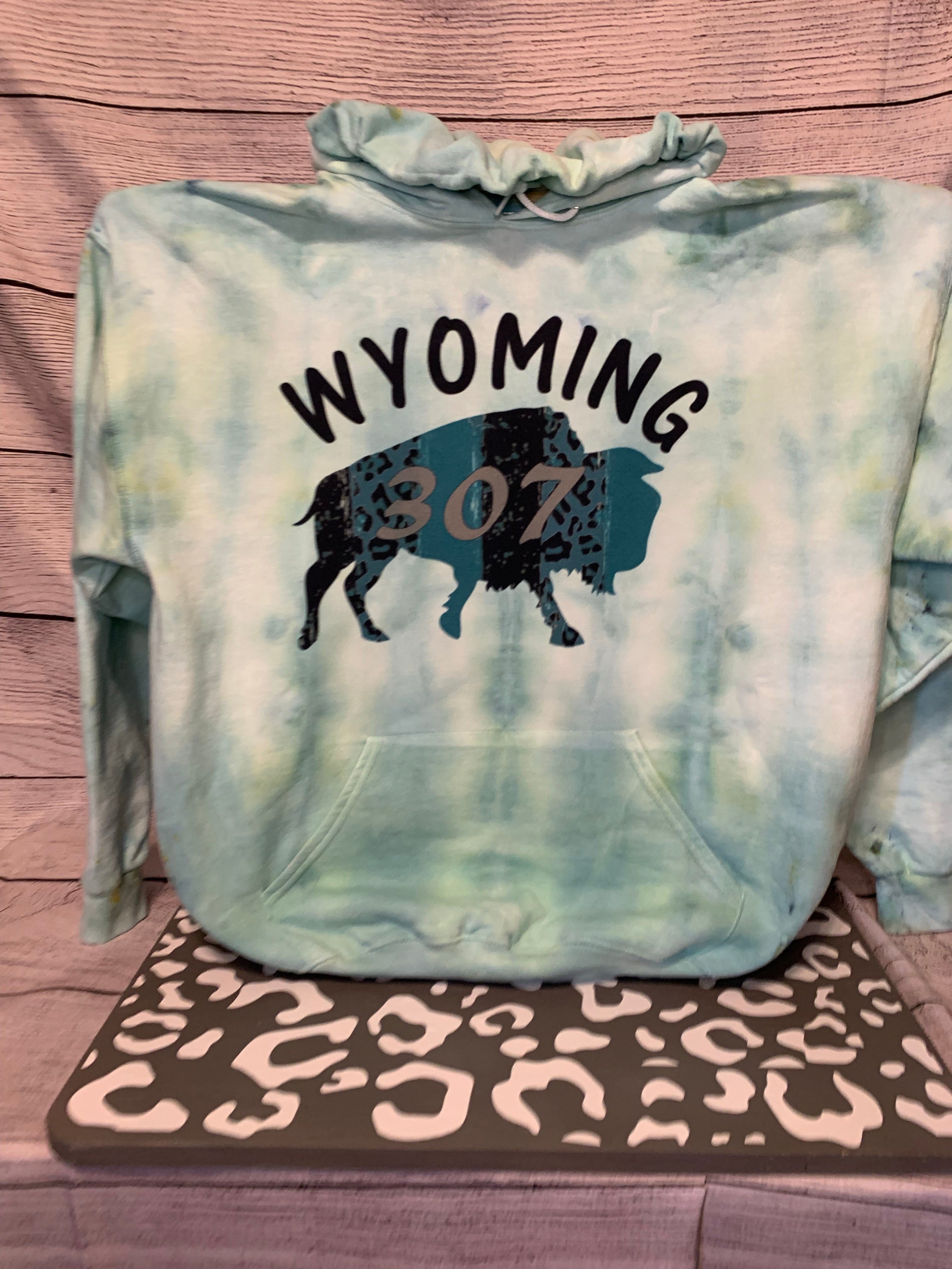 Wyoming 307 Hoodie-Burning Presses