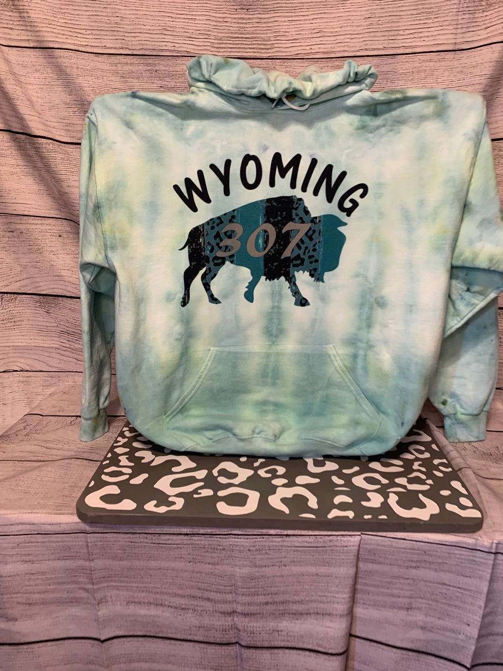 Wyoming 307 Hoodie-Burning Presses