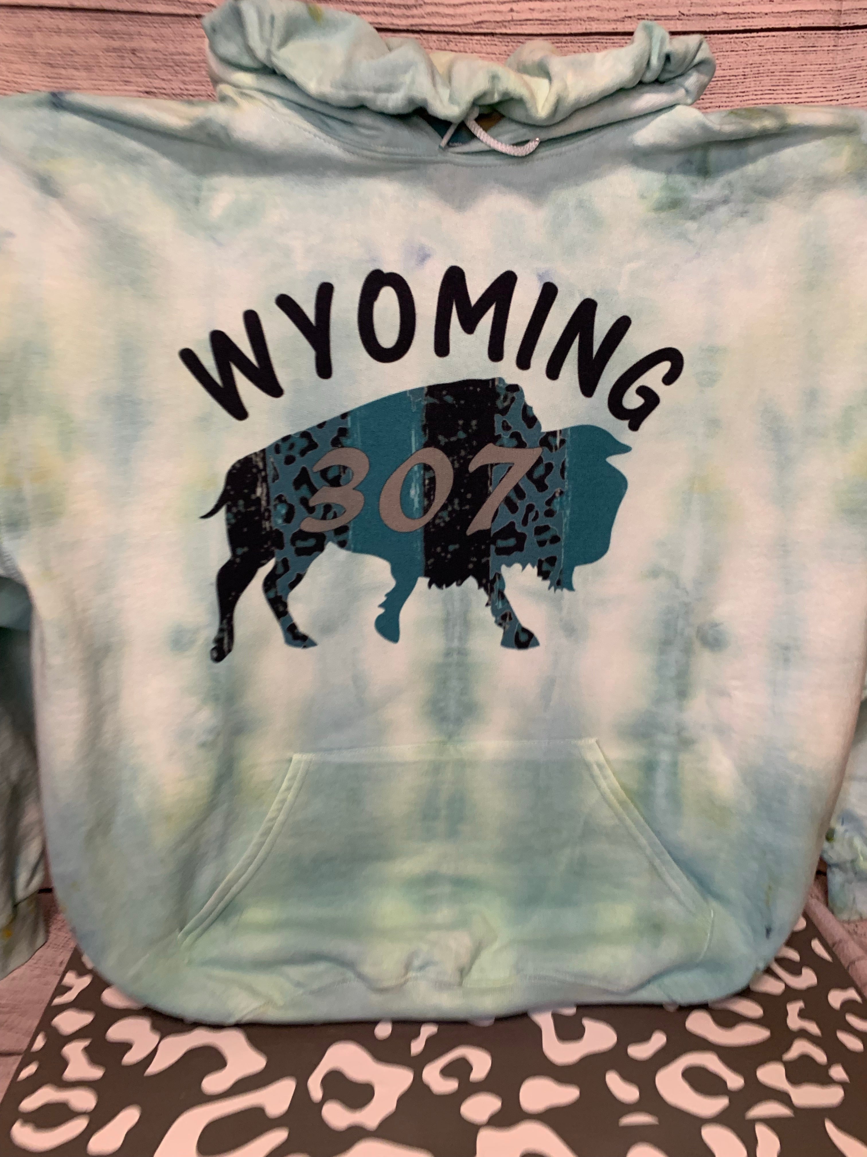 Wyoming 307 Hoodie-Burning Presses