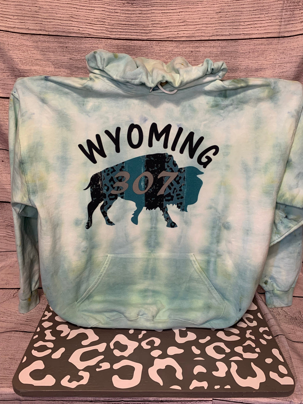 Wyoming 307 Hoodie-Burning Presses
