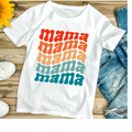 Mama on repeat DTF Transfer