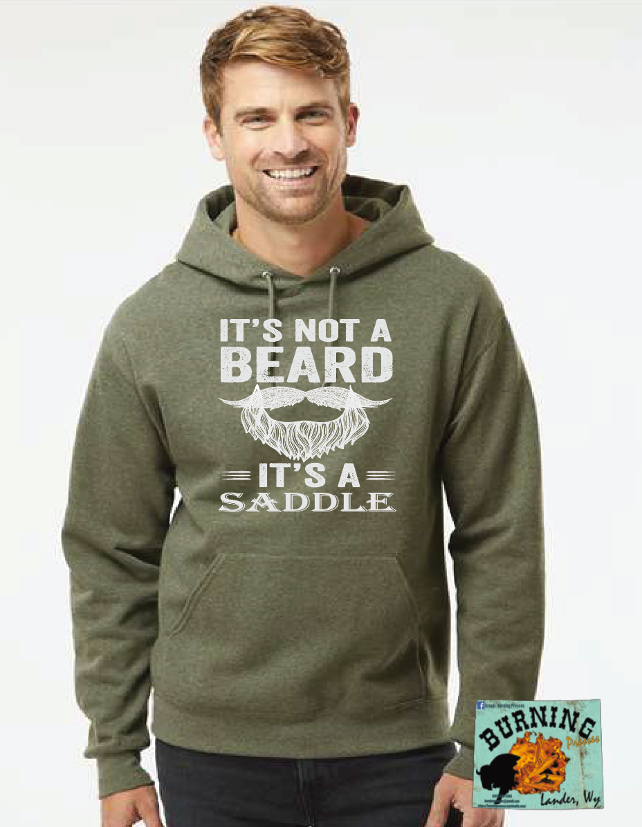 It's not a beard its a saddle DTF Transfer